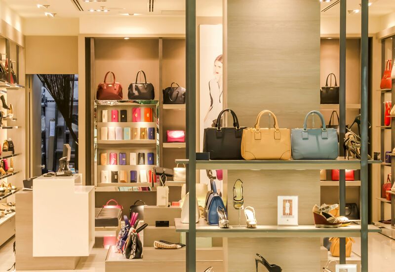 Modern retail store interior